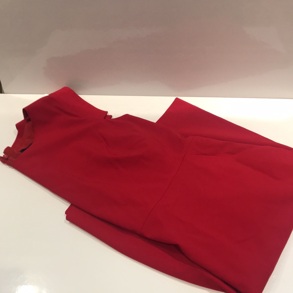 J Crew 365 crimson red dress